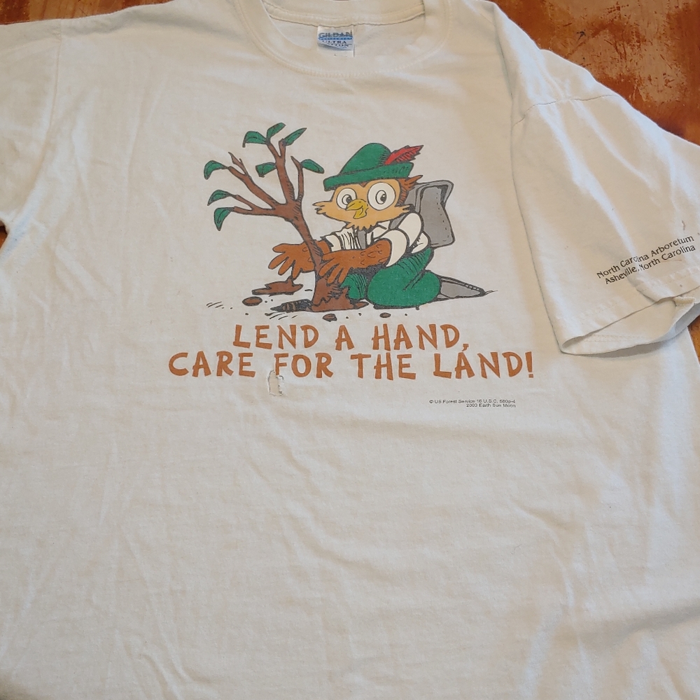 Vintage 2003 Woodsy Owl T Shirt